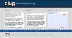 Desktop Screenshot of clug.com.au