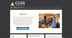 Desktop Screenshot of clug.org.za